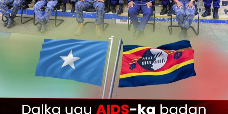 Eswatini oo 32 askari u soo dirtay howlgalka nabad ilaalinta Soomaaliya, Waa wadanka ugu HIV-ga badan aduunka?
