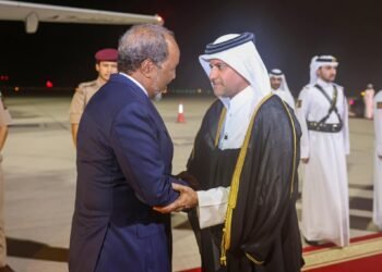 Madaxweyne Xasan Sheekh oo gaaray magaalada Doha?