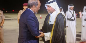 Madaxweyne Xasan Sheekh oo gaaray magaalada Doha?