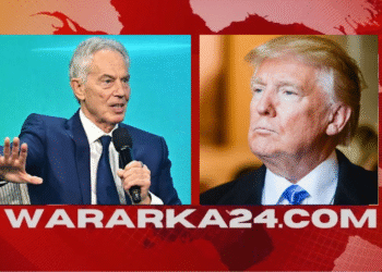 Trump oo taageeray soo jeedinta Tony Blair ee ku saabsan mustaqbalka Gaza