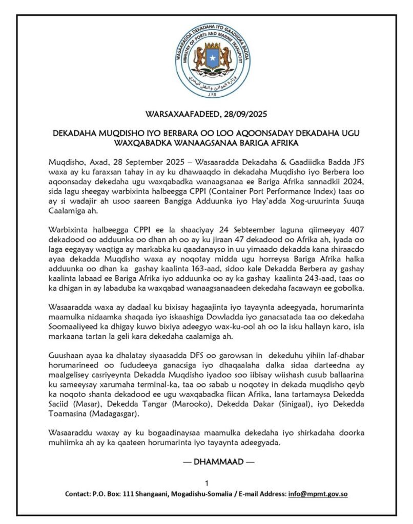 dekadaha Muqdisho