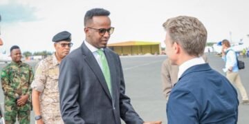 Wasiirka Gaashandhiga Sweden oo booqasho rasmi ah ku yimid Muqdisho..