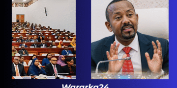Xildhibaannada Soomaalida Itoobiya oo ka aamusay su’aalihii Ra’iisul Wasaaraha abiy axmed