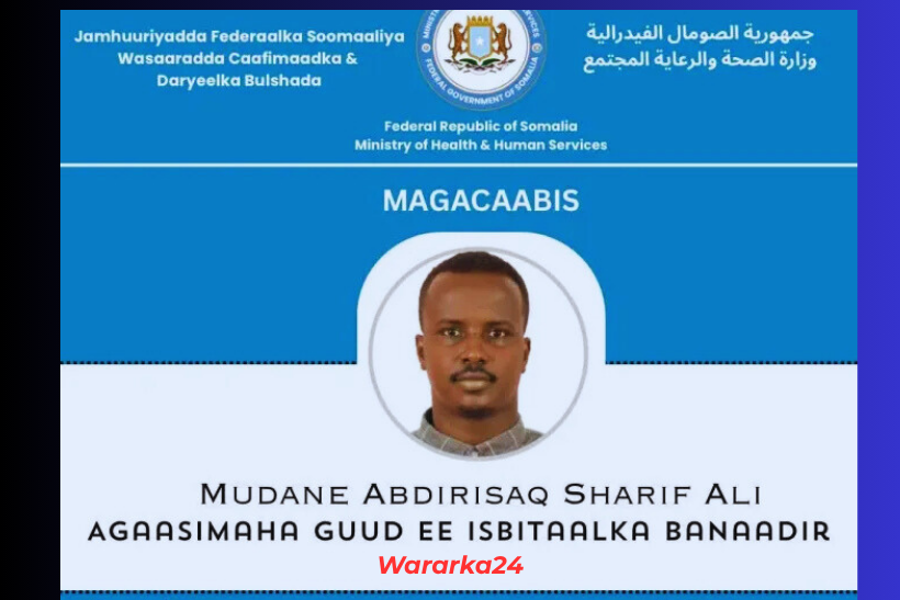 Wasiirka Wasaaradda Caafimaadka