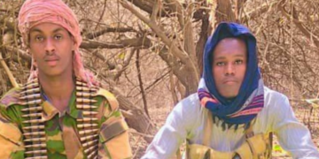 laba dagaalyahan oo ka tirsanaa Al-Shabaab aya lagu qabtay Baar Sanguuni.