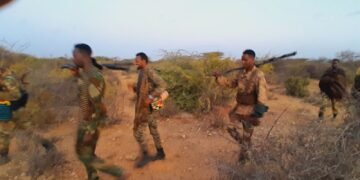 Dagaal culus oo ka socda duleedka Jamaame, duqeymo cirka ahna wa socdaan