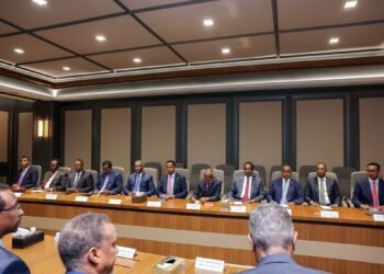 Xasan Sheekh oo Golaha Mustaqbalka Soomaaliyeed kuso dhaweeyey Madaxtooyada Qaranka