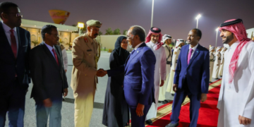 Madaxweynaha Jamhuuriyadda Federaalka Soomaaliya oo si diirran loogu soo dhaweeyay Doha