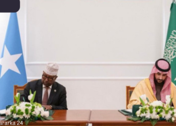 Sacuudiga iyo Soomaaliya ayaa kala saxiixday heshiis ku saabsan iskaashi militari