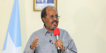 Xasan Sheekh oo ka qeybgalaya shirka Midowga Afrika ee ka dhacaya Itoobiya