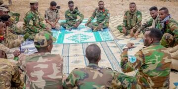 Wasiirka Gaashaandhigga Soomaaliya oo kulan afur ah la qaatay Ciidanka Xoogga Dalka,