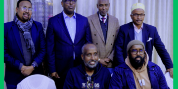 Wasiirka Cadaaladda Soomaaliya oo si Diirran Loogu Soo Dhaweeyay London