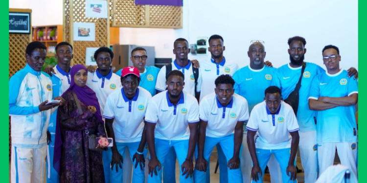 Xulka Soomaaliya oo u safray Mozambique kulanka isreeb reebka AFCON