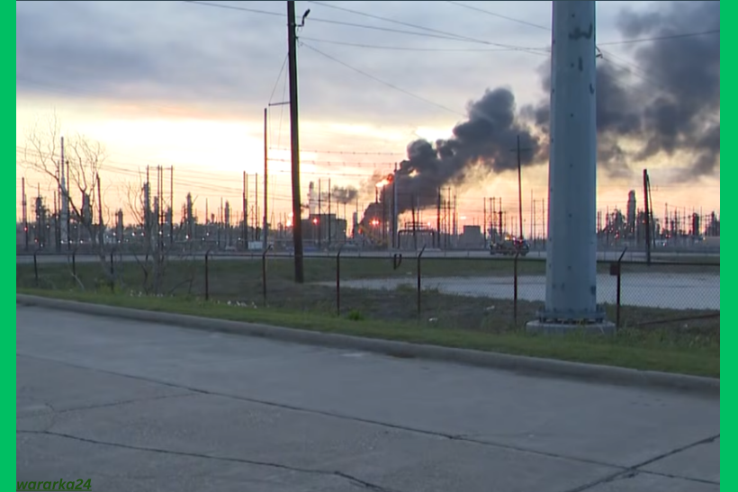 Qarax ka dhacay warshad shidaal oo ku taalla Texas