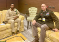 Taliyaha Ciidanka Dhulka oo la kulmay Taliyaha AFRICOM ee Geeska Afrika