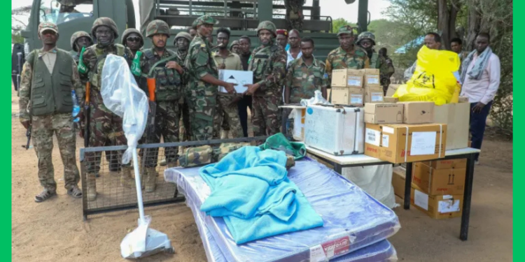 Ciidanka Kenya oo gargaar caafimaad gaarsiiyay ciidanka Dhoobley