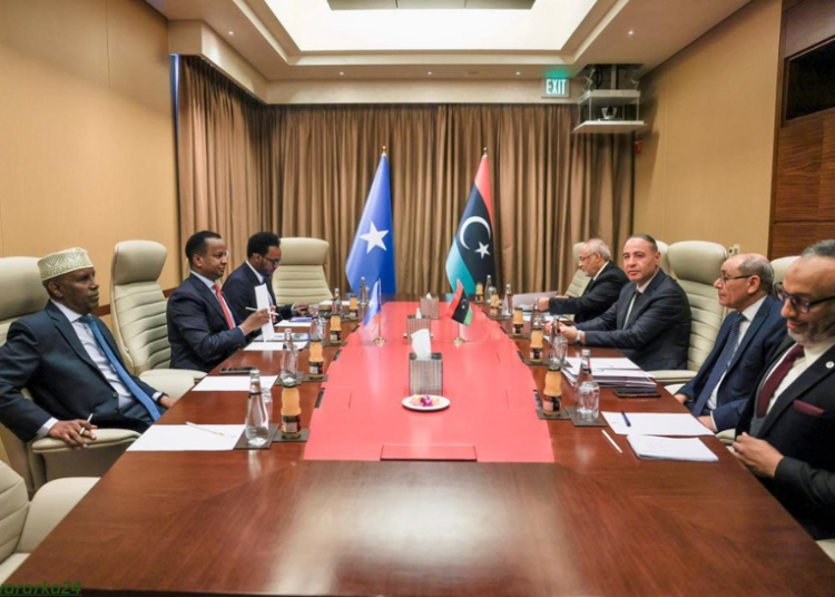 Soomaaliya iyo Liibiya oo ka wada hadlay tahriibka dhalinyarada+sawiro