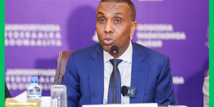 Xamza Cabdi Barre oo khadka kula hadlay Madaxweynaha Jabuuti