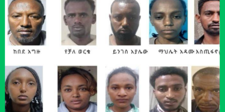 Itoobiya oo xirtay 138 qof oo lagu eedeeyay xiriir argagixiso