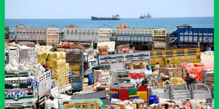 Dayac ka jira dekedda Boosaaso oo saameeyay ganacsiga