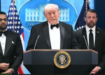 Toogasho ka dhacday munaasabad Trump oo laga badbaaday