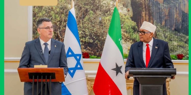 Somaliland oo sheegtay inay xoojinayso xiriirka difaac ee Israel