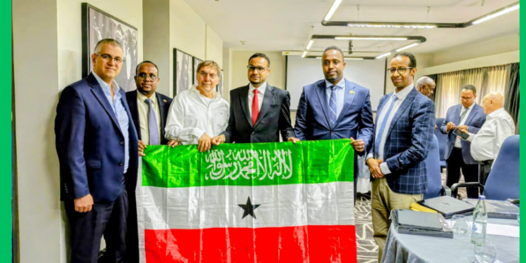 Somaliland iyo Israa’iil oo shir ku yeeshay Addis Ababa+sawiro