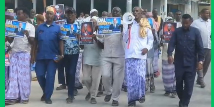DAAWO: Banaanbax looga soo horjeedo mucaaradka oo Muqdisho ka socda
