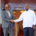 Xasan Sheekh oo qeyb-galay caleemo saarka Madaxweynaha Uganda+sawiro