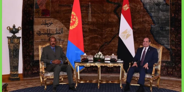 Masar iyo Eritrea oo xoojiyay iskaashiga Badda Cas, heshiis lid ku ah Itoobiya iyo damaceeda badda