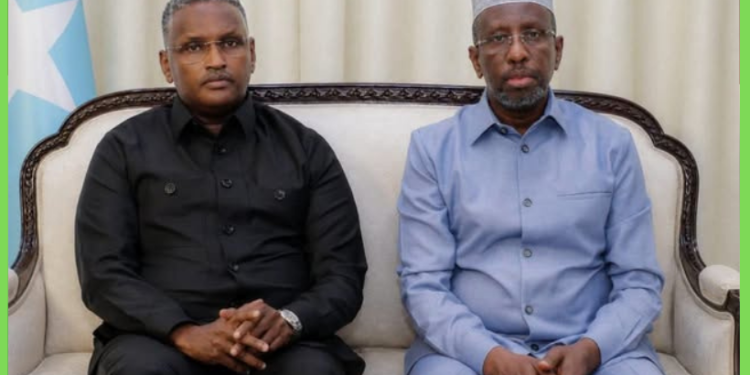 Xogta Mahad Salaad iyo Sheekh Shariif oo kulan xalay ku yeeshay Muqdisho