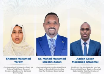 Guddoonka cusub ee Baarlamaanka Koonfur Galbeed oo la doortay