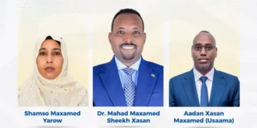 Guddoonka cusub ee Baarlamaanka Koonfur Galbeed oo la doortay