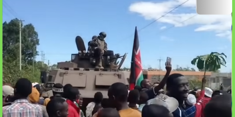 Mudaaharaadyo ka socdo Kenya oo looga soo horjeedo qorshaha Mareykanka  ee…..