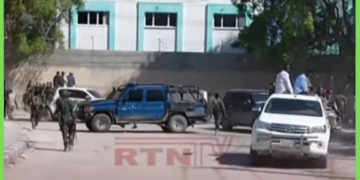 Daawo: Ugu dambeyn Sheekh Shariif oo ka baxaya Mirinaayo kadib wadahadala