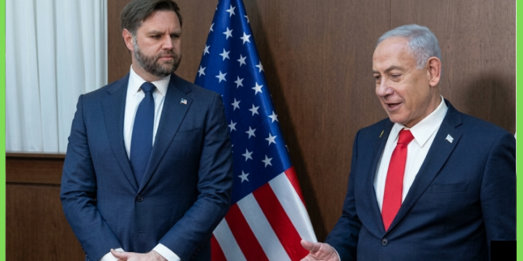 Madaxweyne ku-xigeenka Mareykanka JD Vance oo aad u dhaliilay Netanyahu