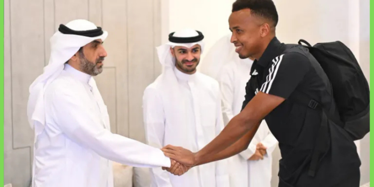 Xiriirka Kubadda Cagta Kuwait oo si weyn u soo dhoweeyey Cumar Cartan + sawiro