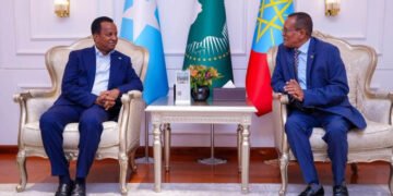 Wasiirka arrimaha dibadda Soomaaliya oo gaaray Addis Ababa si uu uga qeyb galo shirka Midowga Afrika‎