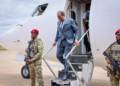 Madaxweyne Xasan Sheekh oo gaaray magaalada Baydhaba + sawiro