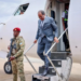 Madaxweyne Xasan Sheekh oo gaaray magaalada Baydhaba + sawiro