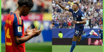 Is barbardhiga Xulalka Spain iyo France ee caawa isaga hor imanaya semi-finalka
