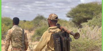 Toddobo fariisin oo Al-Shabaab ku lahayd duleedka Jilib oo ay Kumaandooska Danab burburiyeen