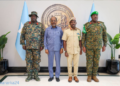 Madaxweyne Xasan Sheekh oo Muqdisho ku qaabilay taliye ku-xigeenka ciidanka Uganda