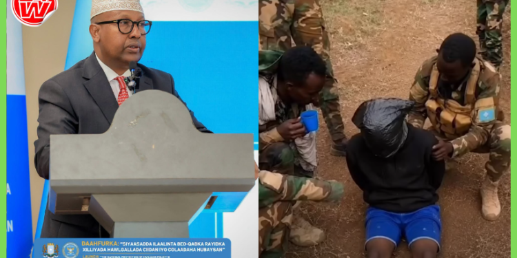 Dowladda Soomaaliya oo sarkaal u xirtay tacaddiga maxbuus Shabaab ah