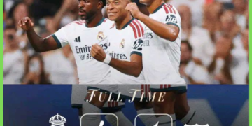 Real Madrid oo guul weyn ka gaartay Rayo Vallecano kuna soo laabatay hoggaanka