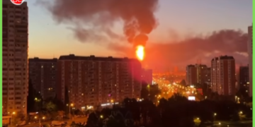Ukraine oo weerar drone ah ku qaaday gobolka Moscow