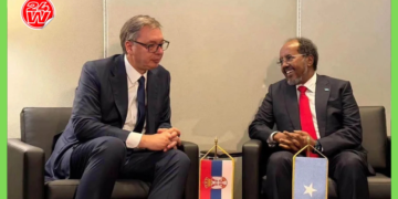 Madaxweyne Xasan Sheekh oo New York kula kulmay madaxda dhowr dal