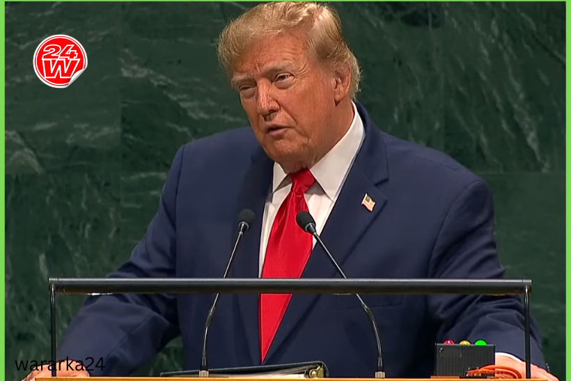 Trump oo diiday soo-jeedinta Iran ee dib u furidda Marinka Hormuz