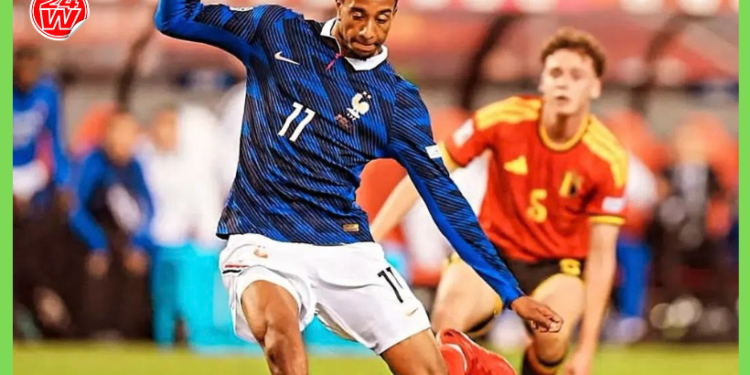 Michael Olise oo gool daqiiqaddii 88aad ah France ku hogaamiyay guul