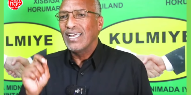 Xisbiyada mucaaradka Somaliland oo si kulul uga falceliyay hadalkii R/W Xamza Cabdi Barre